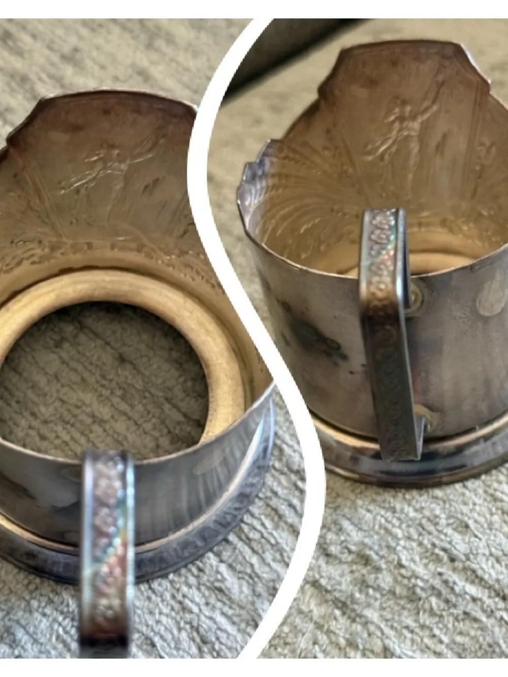 Vintage Soviet Cup Holder 